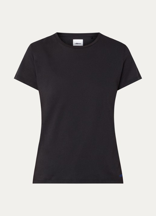 Bellerose Covi T-shirt met ronde hals - voorkant zwart