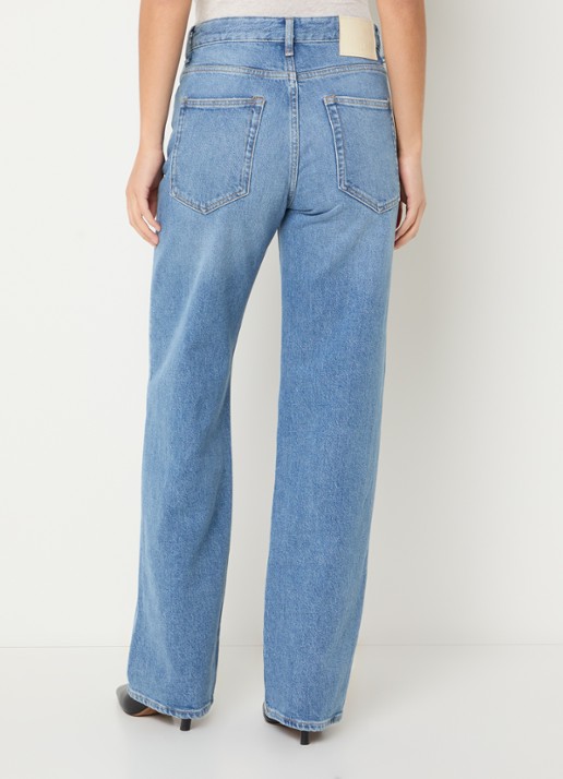 Bellerose Covi T-shirt met ronde hals - achterkant 5 gebroken wit