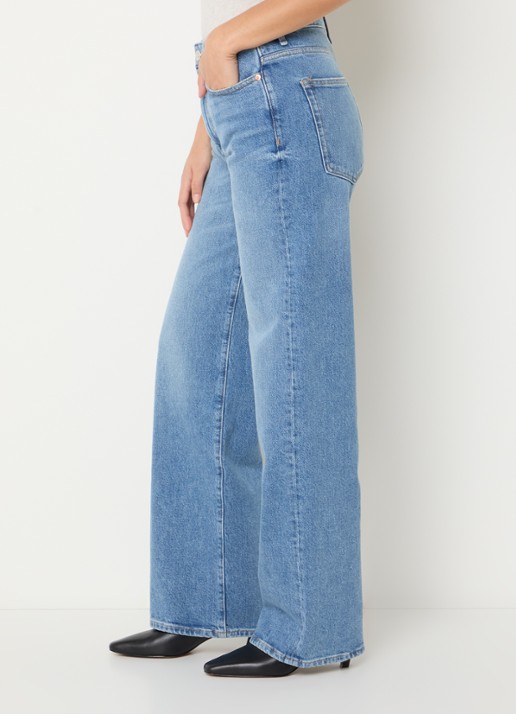 Bellerose Covi T-shirt met ronde hals - detail 2 gebroken wit