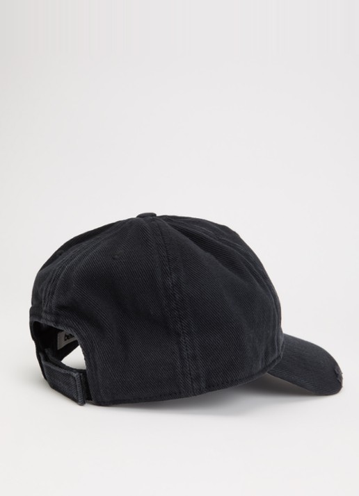Bellerose Dasket pet met borduring - detail 2 zwart