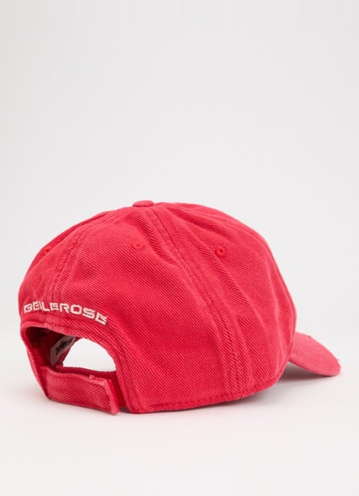 Bellerose Dooba pet met borduring - detail 2 rood