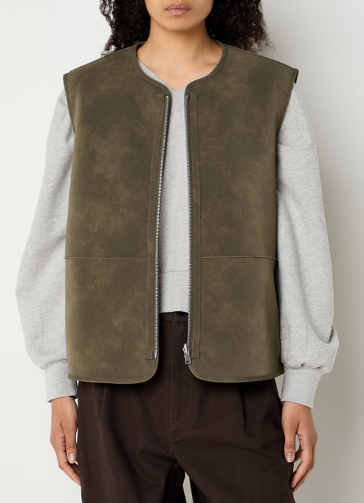 Bellerose Elinor reversible bodywarmer van lamsleer