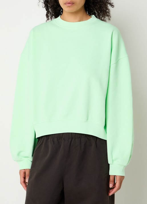 Bellerose Fancy cropped sweater met ronde hals