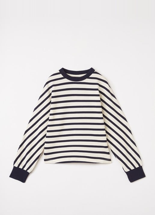 Bellerose Favi longsleeve met streepprint