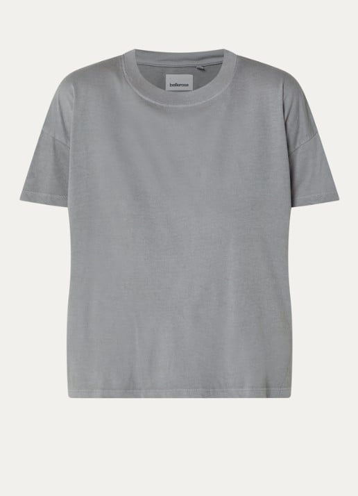 Bellerose Felia oversized T-shirt met ronde hals - voorkant 2 grijs