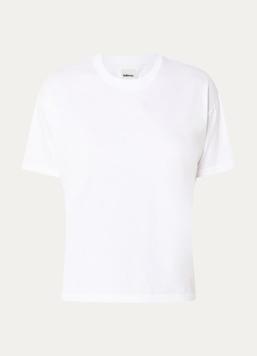 Bellerose Felio T-shirt met ronde hals - voorkant 2 wit