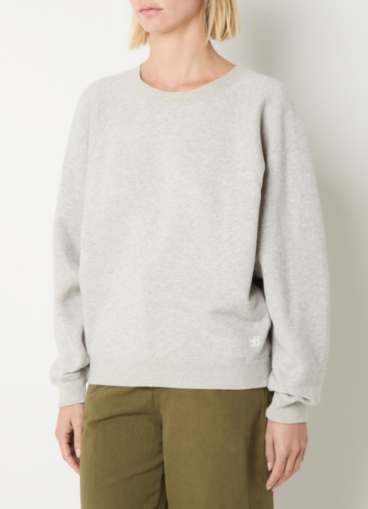 Bellerose Fella oversized sweater met ronde hals