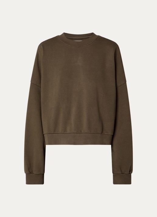 Bellerose Ferno sweater met ronde hals - voorkant 2 bruin