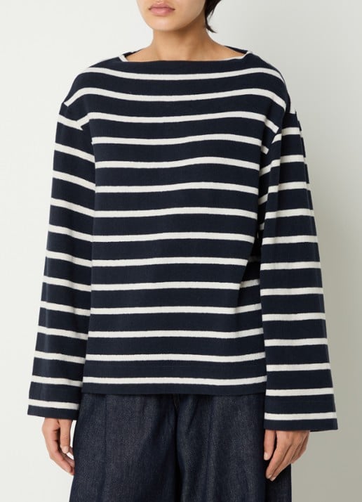 Bellerose Fonsy longsleeve met streepprint