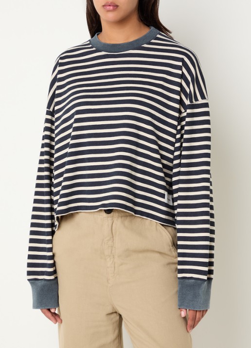 Bellerose Franto long sleeve met streepprint