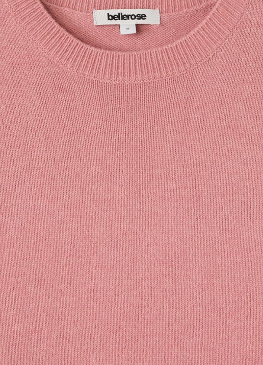 Bellerose Gimah fijngebreide oversized pullover - detail 3 roze