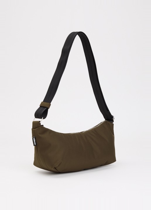 Bellerose Hane crossbodytas met verstelbare schouderriem - achterkant 2 bronsgroen