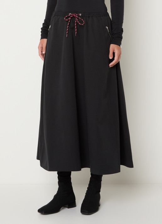 Bellerose Harlin midi A-lijn rok met ritszakken