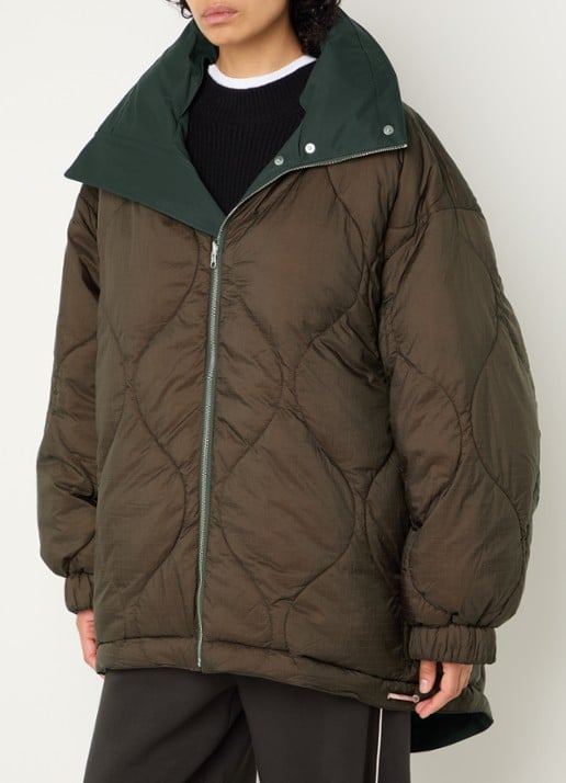 Bellerose Hedi reversible jack met opstaande kraag