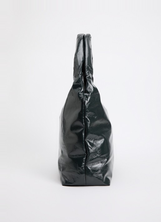 Bellerose Helbi schoudertas met afneembare schouderriem - detail 3 antraciet
