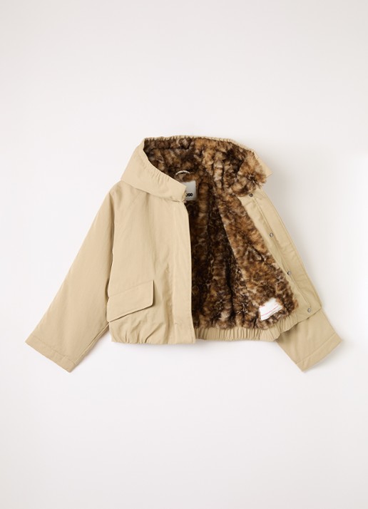 Bellerose Hermine jack met klepzakken - voorkant 2 beige