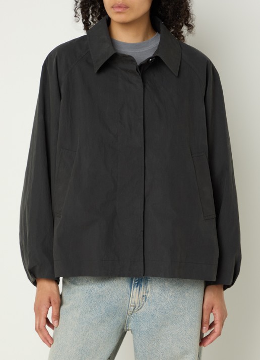 Bellerose Jodie jack met steekzakken  - detail bronsgroen