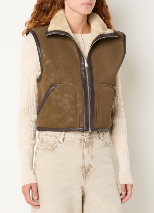 Bellerose Jonson reversible bodywarmer met steekzakken