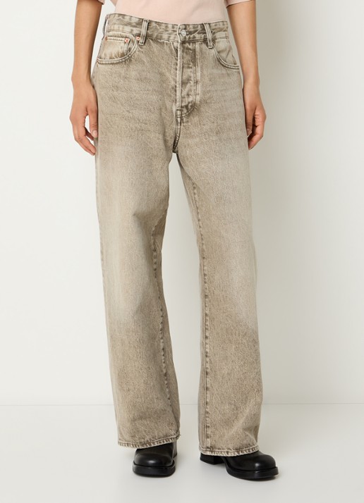 Bellerose Paty high waist wide leg jeans met gekleurde wassing
