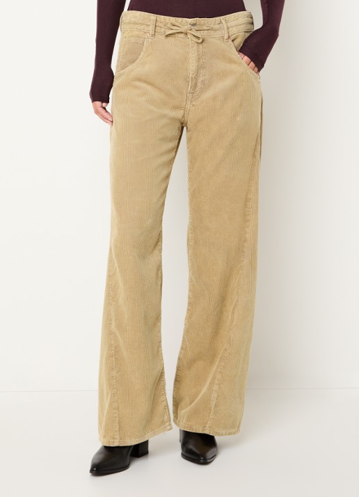 Bellerose Pearcy high waist wide fit jeans met gekleurde wassing