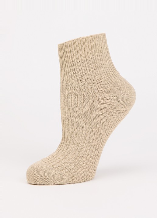 Bellerose Sokken met glitter  - detail goud