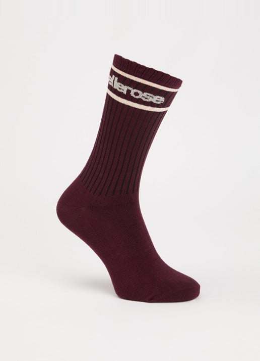Bellerose Sokken met logo - voorkant paars