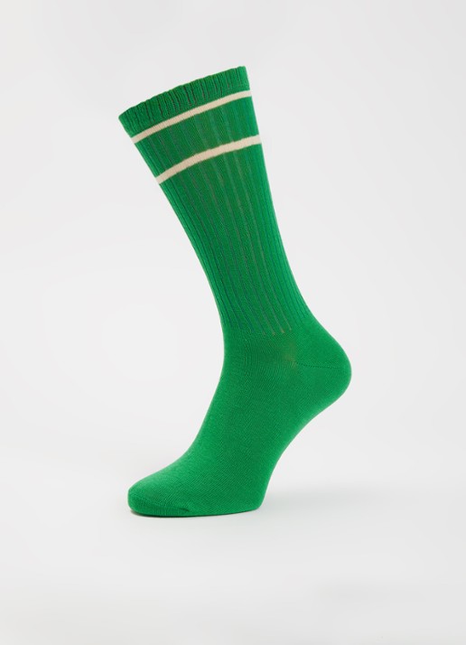 Bellerose Sokken met logo - detail 3 groen