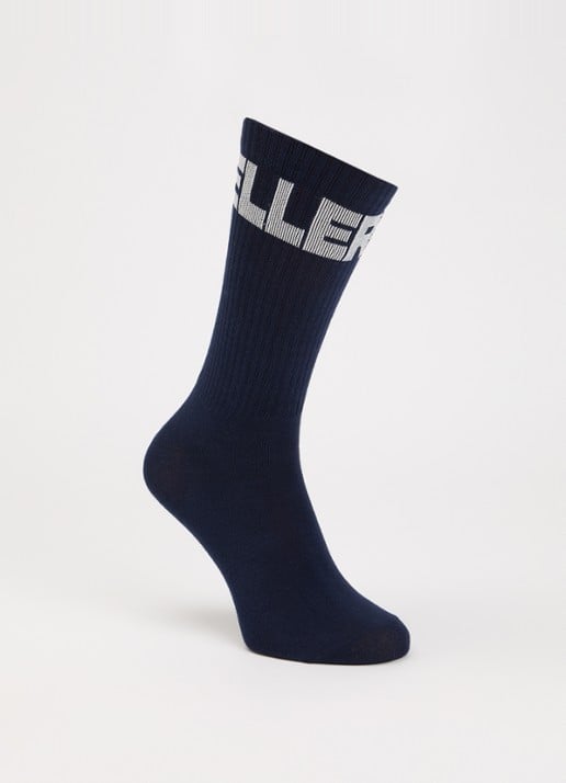 Bellerose Sokken met logo - voorkant donkerblauw