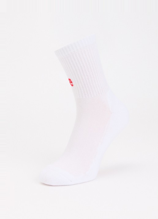 Bellerose Vemho sokken in katoenblend met logo - detail 3 wit