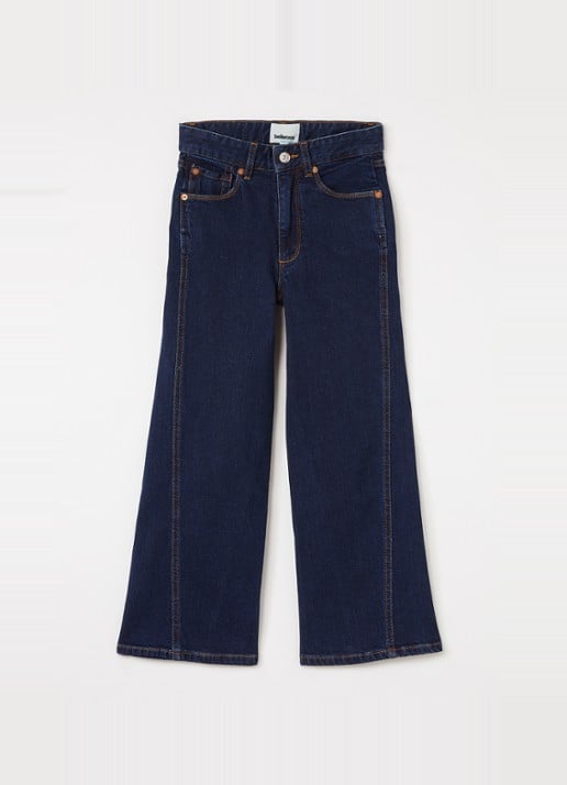 Bellerose Wanda flared jeans met donkere wassing