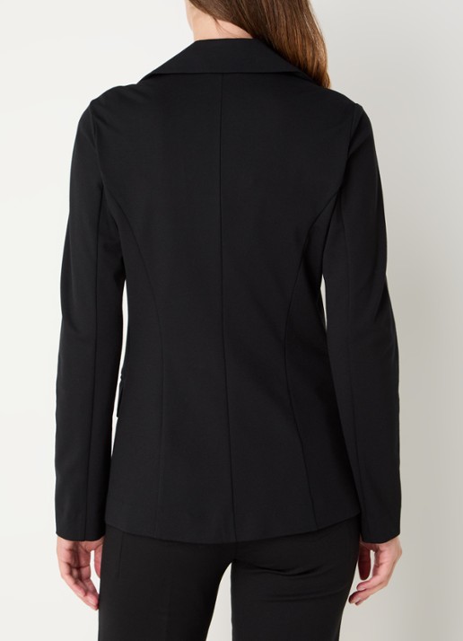 Benetton Blazer met klepzakken - achterkant zwart