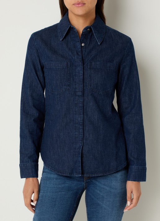 Benetton Blouse met borstzakken