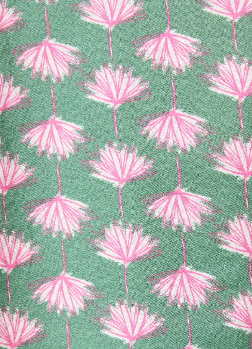 Benetton Blouse met print - detail 5 olijfgroen