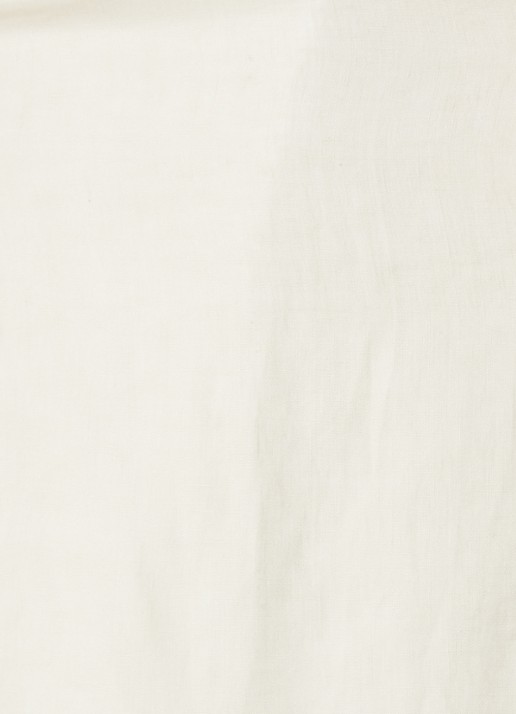 Benetton Blouse van linnen  - detail 2 zand