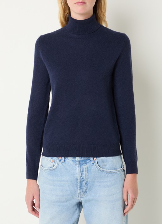 Benetton Fijngebreide coltrui van merino wol