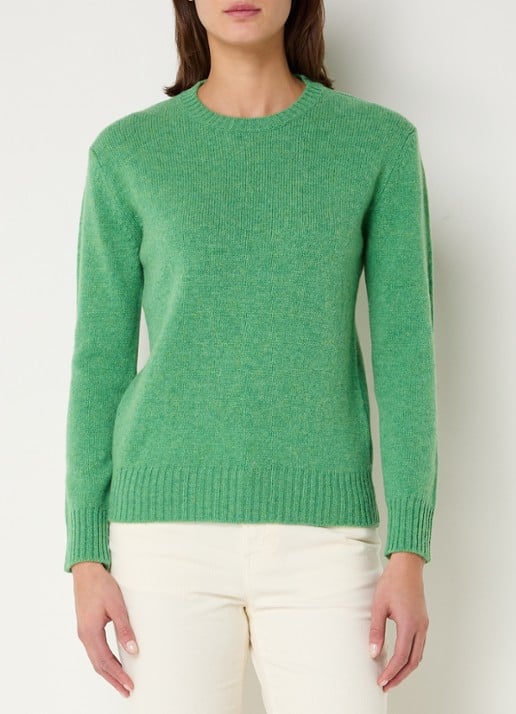 Benetton Fijngebreide pullover van wol