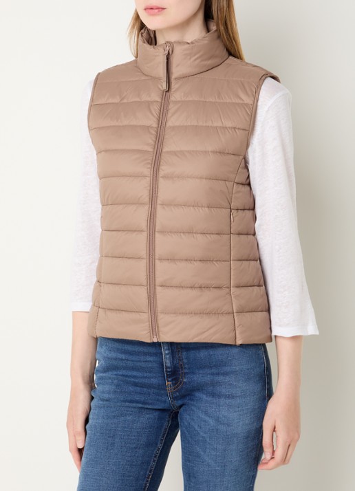 Benetton Gewatteerde bodywarmer met waterafstotende coating