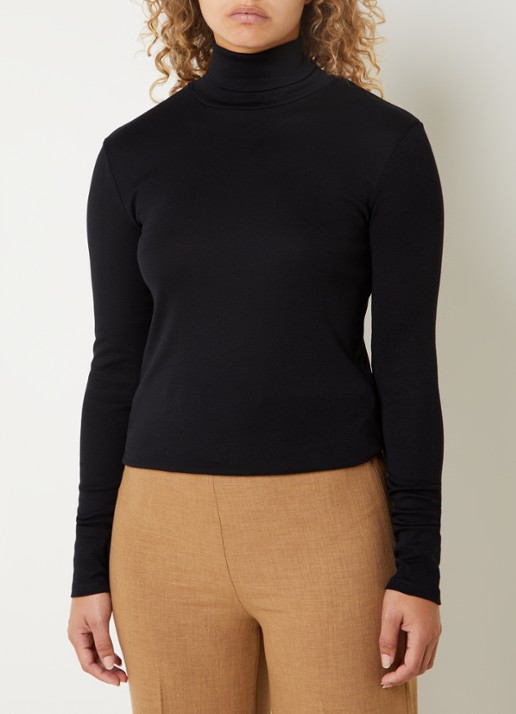 Benetton Longsleeve met col