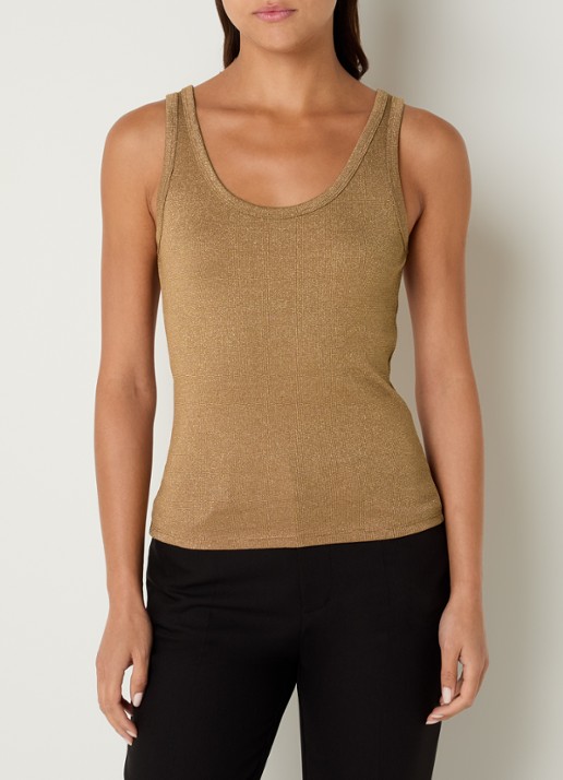 Benetton Tanktop met lurex