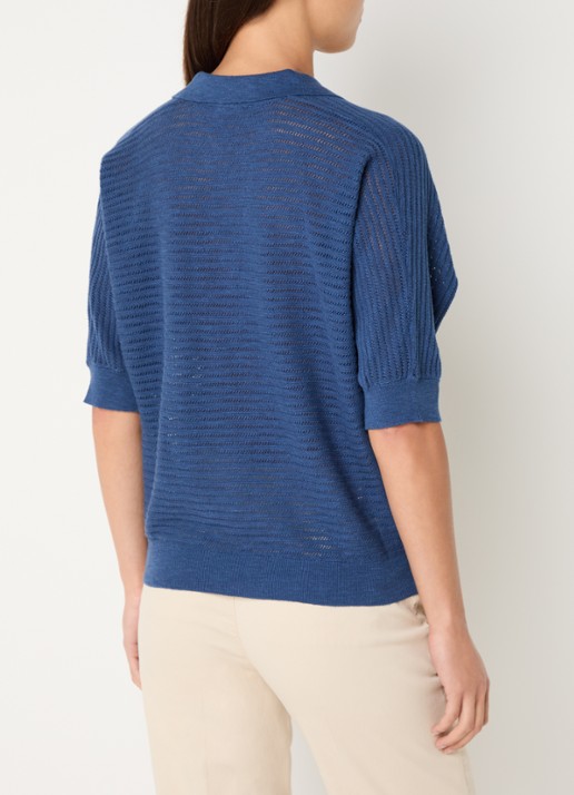Benetton Top van crochet - achterkant 3 jeans