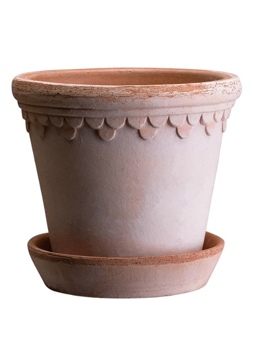 Bergs Potter Københavner bloempot voor binnen Ø18 cm - voorkant roze