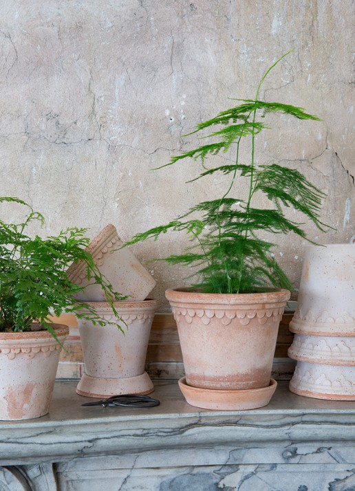Bergs Potter Københavner bloempot voor binnen Ø18 cm - voorkant 2 roze