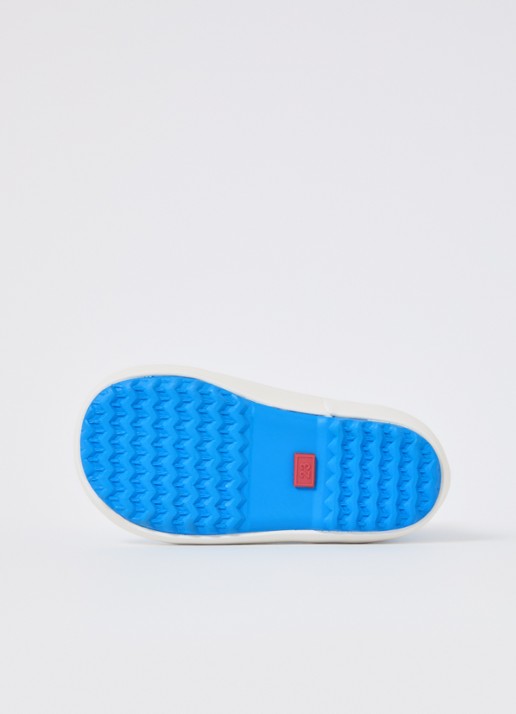 Bergstein Classic regenlaars met logo - detail 2 blauw