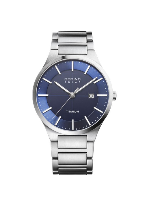 Bering Horloge 15239-777 - voorkant zilver