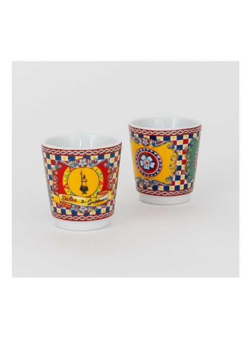 Bialetti Geschenkset Moka Express percolator 2-kops inclusief twee glazen - detail 3 multicolor