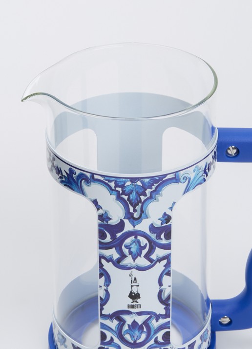 Bialetti Melkopschuimer 1 liter - detail blauw