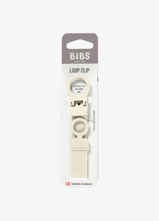 BIBS Clip speenkoord - detail 3 ivoor