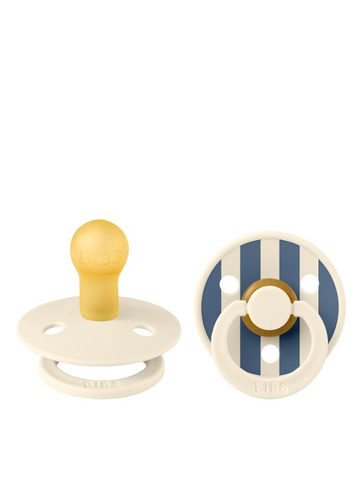 BIBS Fopspeen in 2-pack - voorkant 6 donkerblauw