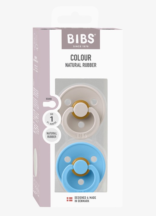 BIBS Fopspeen in 2-pack - detail 3 mushroom / breeze