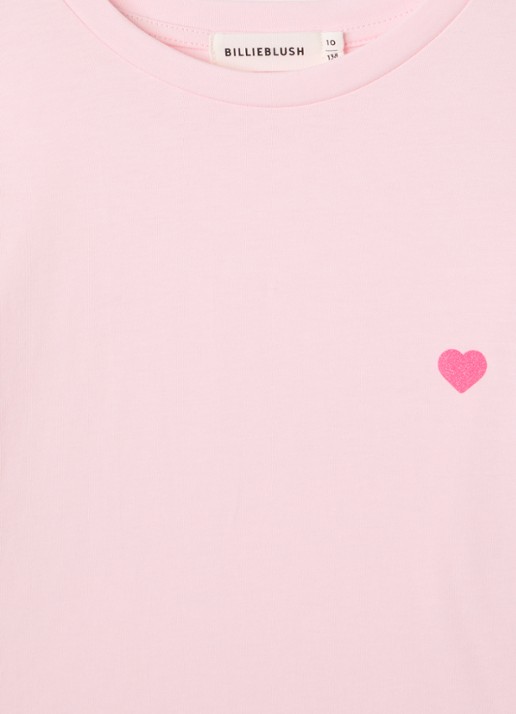 Billieblush Longsleeve met mesh details - detail lichtroze
